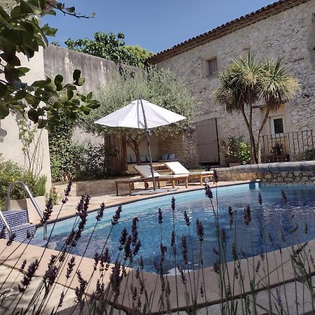 La Maison Des Autres, piscine chauffée, chambres d'hôtes proches Uzès, Nîmes, Pont du Gard Saint-Genies-de-Malgoires Exterior foto